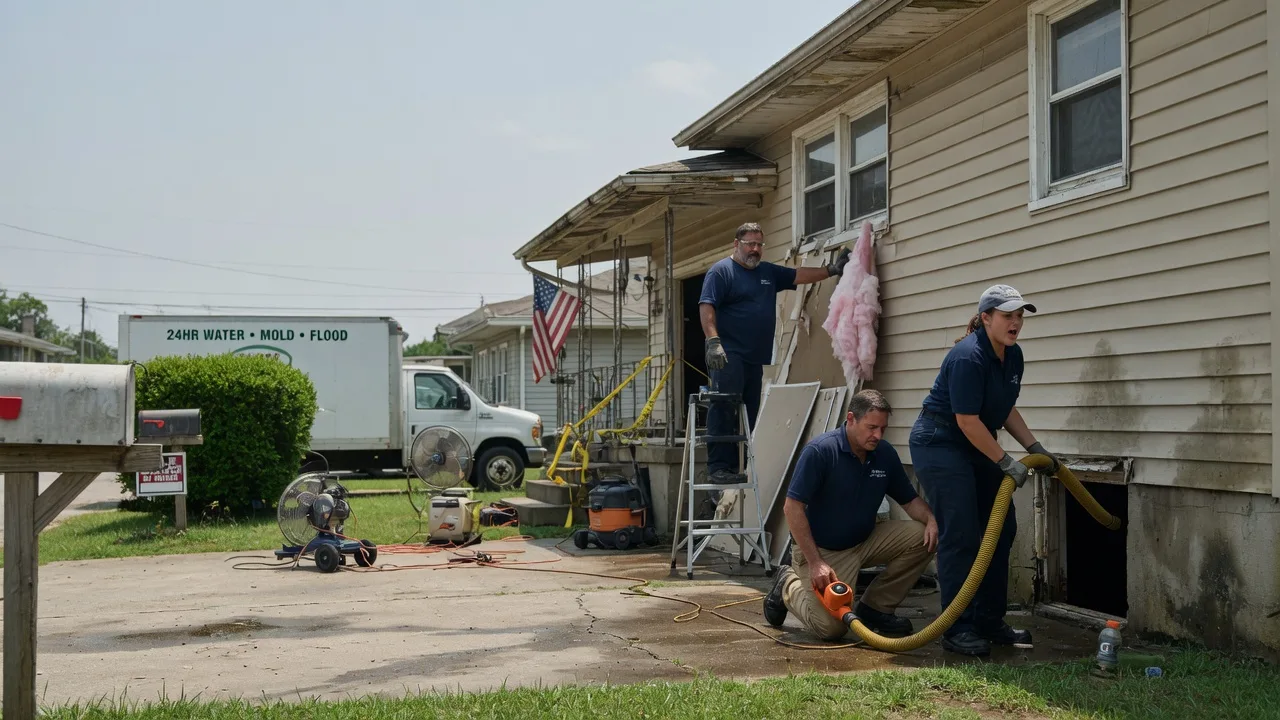 Water Damage Repair in Loganton, PA near me